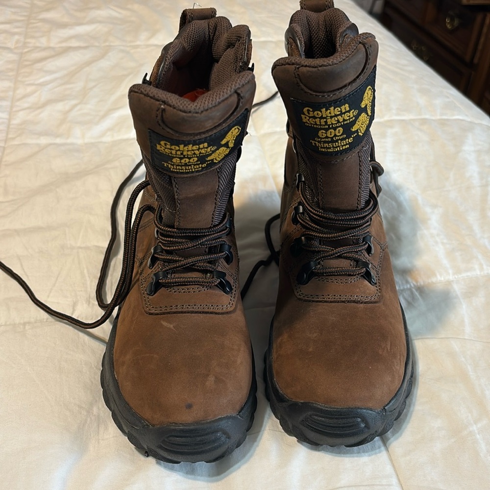 Golden retriever boots